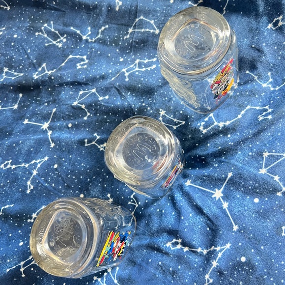 VINTAGE Set of 3 McDonald's Walt Disney World Glasses - Picture 8 of 8